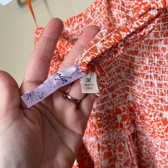 Francesca’s Floral Bandeau Halter Top Maxi Dress NWT - Picture 3 of 4